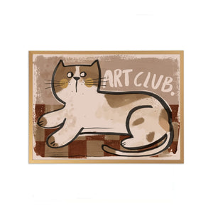 Studio Loco - Cat Artist Club Póster Grande