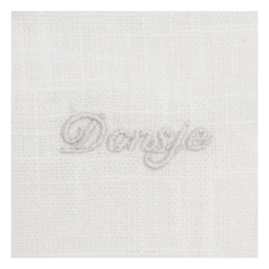 Donsje - Blusa con cuello Claudine Anoeche | Blanco
