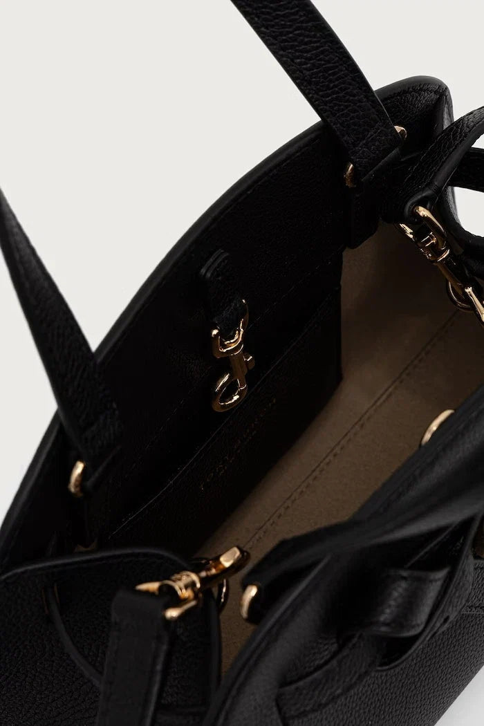 Bolso bandolera de piel Tory Burch Romy Small Bauletto para mujer