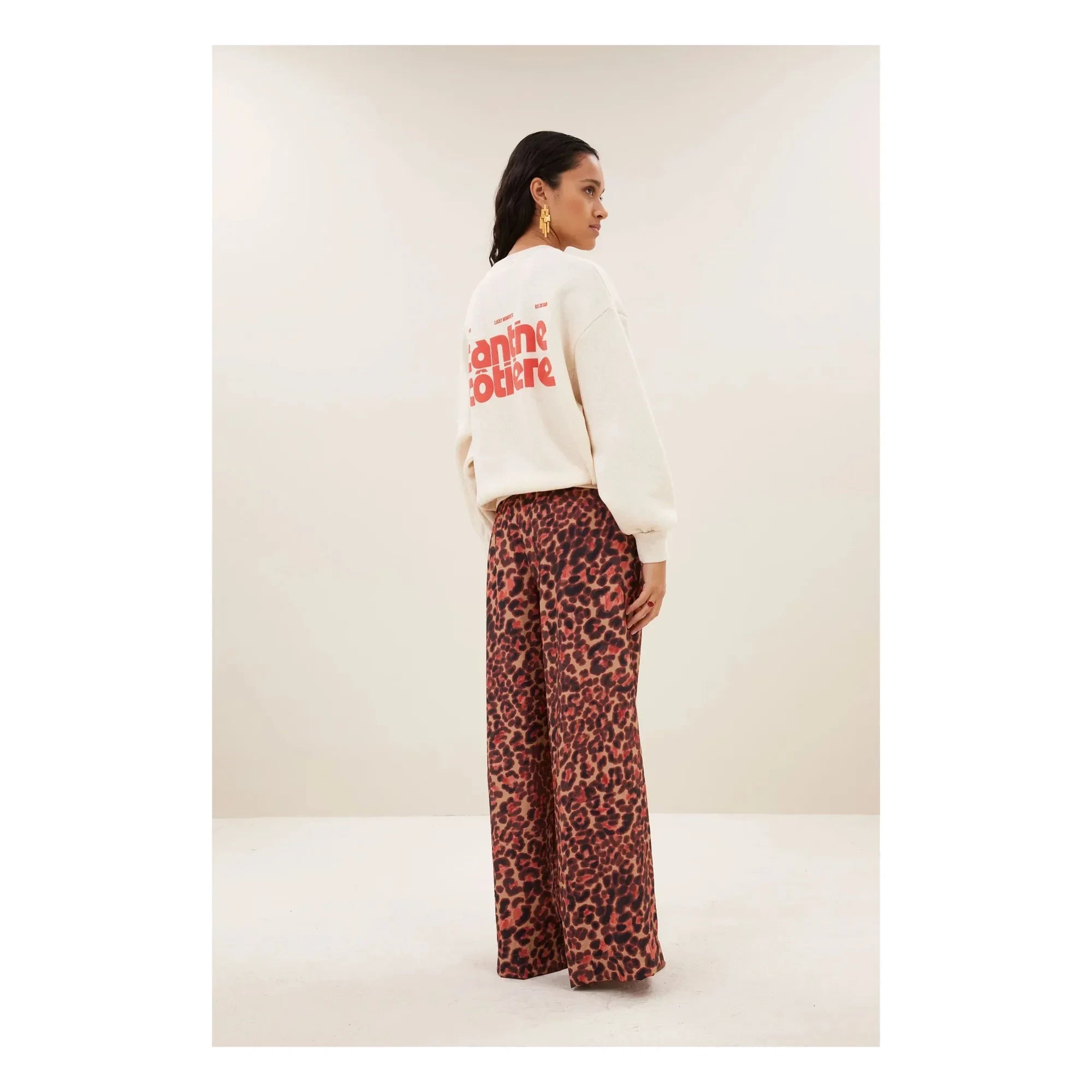 By Bar - Lili Coast organik pamuk sweatshirt | Ecru