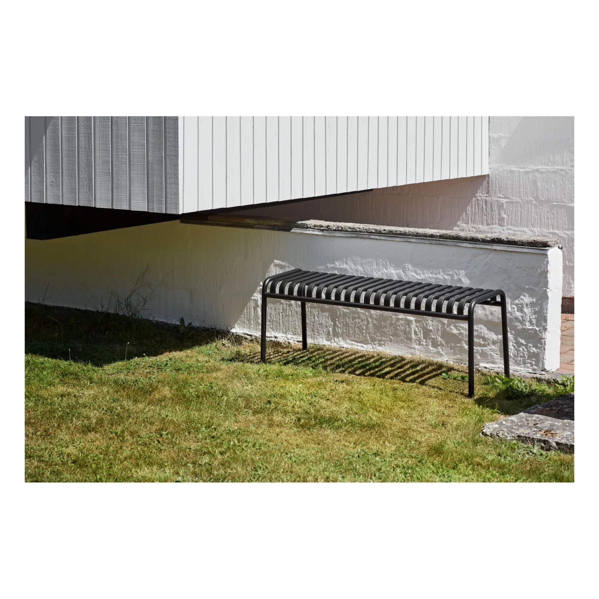Hay - Diseño de banco Palissade Ronan y Erwan Bouroullec | Gris carbón