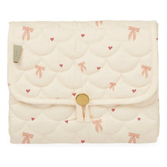 Cam Cam - Cambiador portátil Bows | Rosa