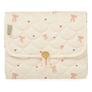 Cam Cam - Cambiador portátil Bows | Rosa