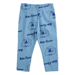 Bobo Choses - Leggings Dog de Algodón Orgánico | Azul