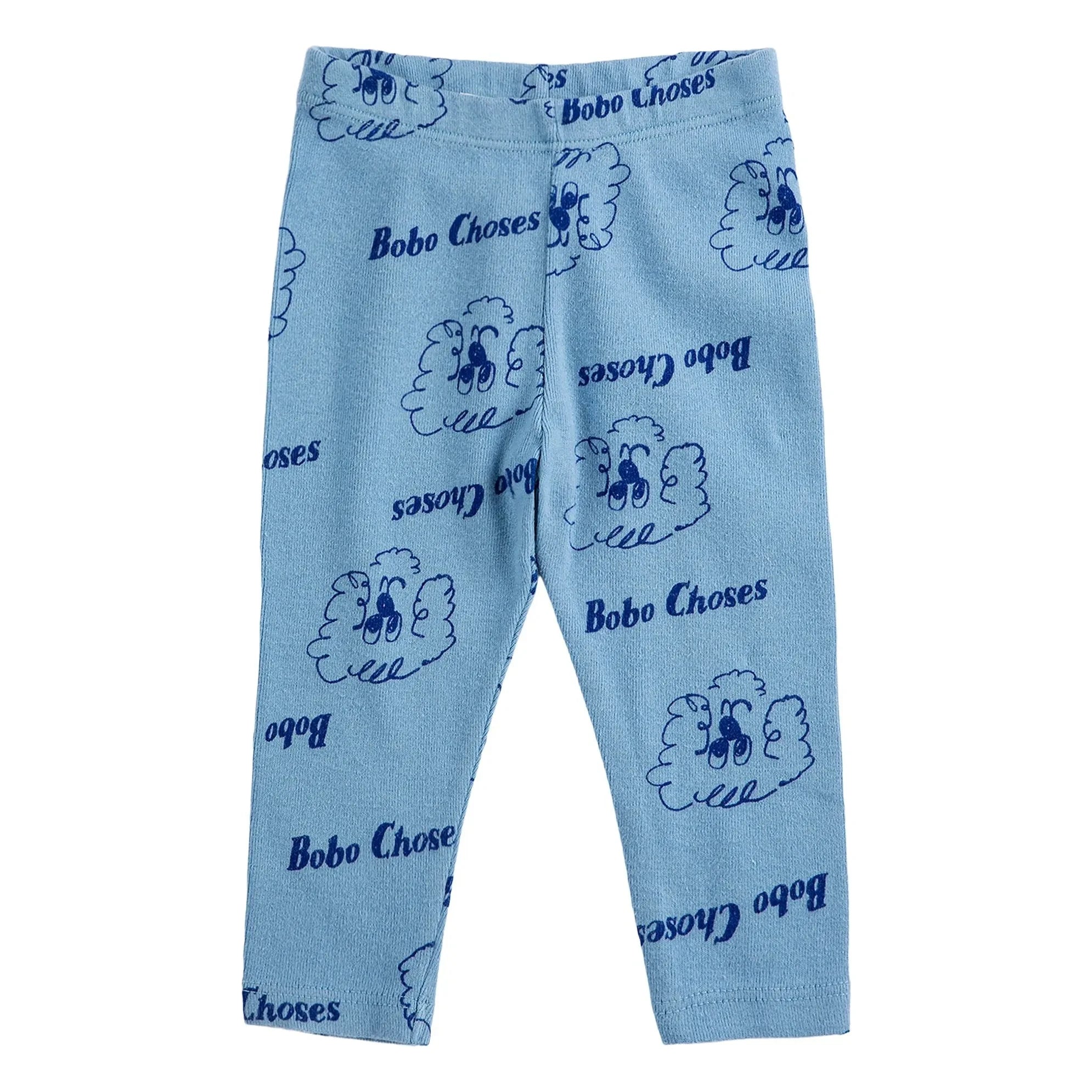 Bobo Choses - Leggings Dog de Algodón Orgánico | Azul