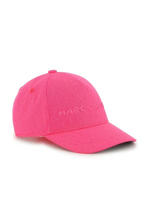 Gorra con visera de algodón para niños Marc Jacobs