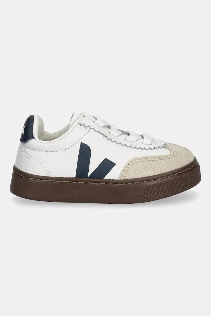 Zapatillas deportivas de piel para niño Veja Small Volley
