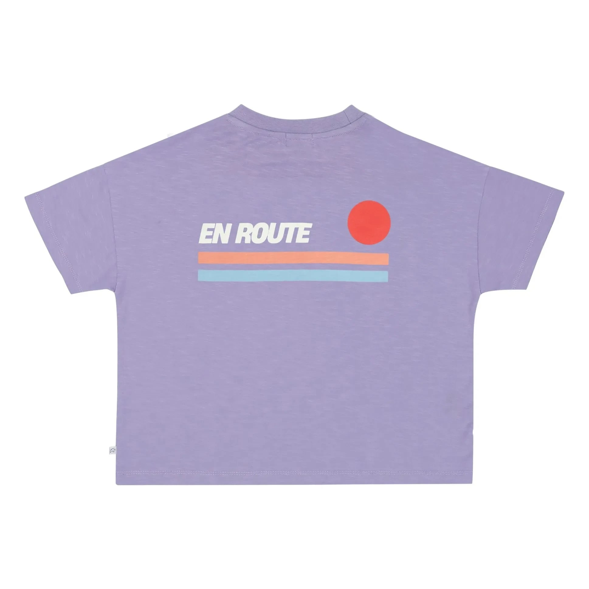 Jenest - Camiseta Oversize Ben En Route Algodón orgánico | Morado