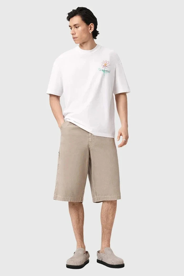 AllSaints Camiseta Oversize de Algodón para Hombre CRAYO
