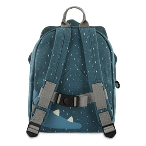 Trixie - Mochila Mr. Triceratops | Gris azulado