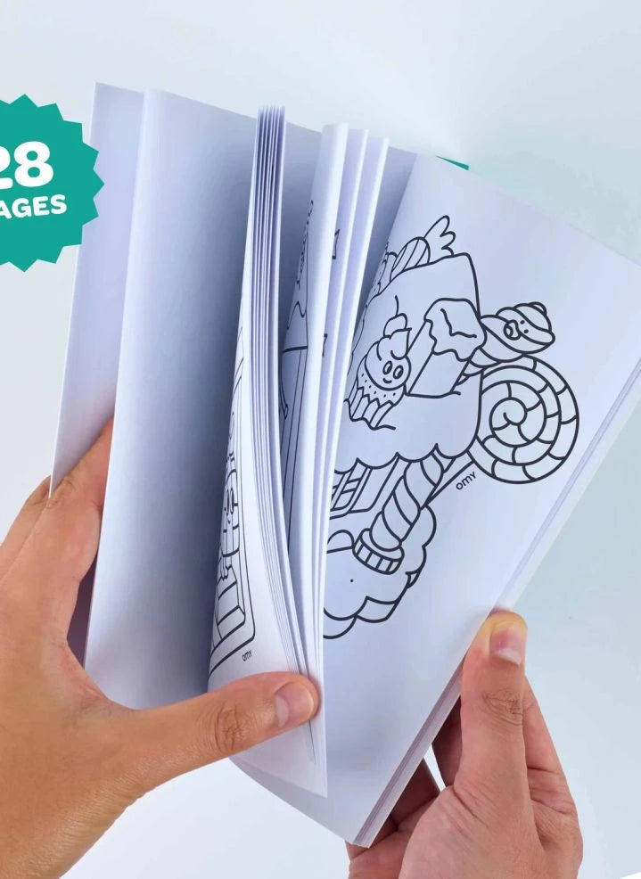 Omy - Libro para colorear de Navidad