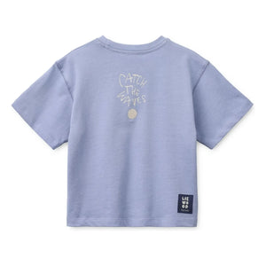 Liewood - Camiseta de Algodón Orgánico Tyler Surf | Lavanda
