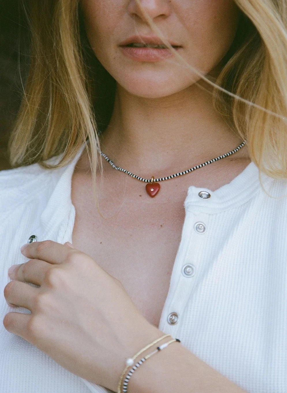 Anni Lu - Pulsera Mess | Blanca