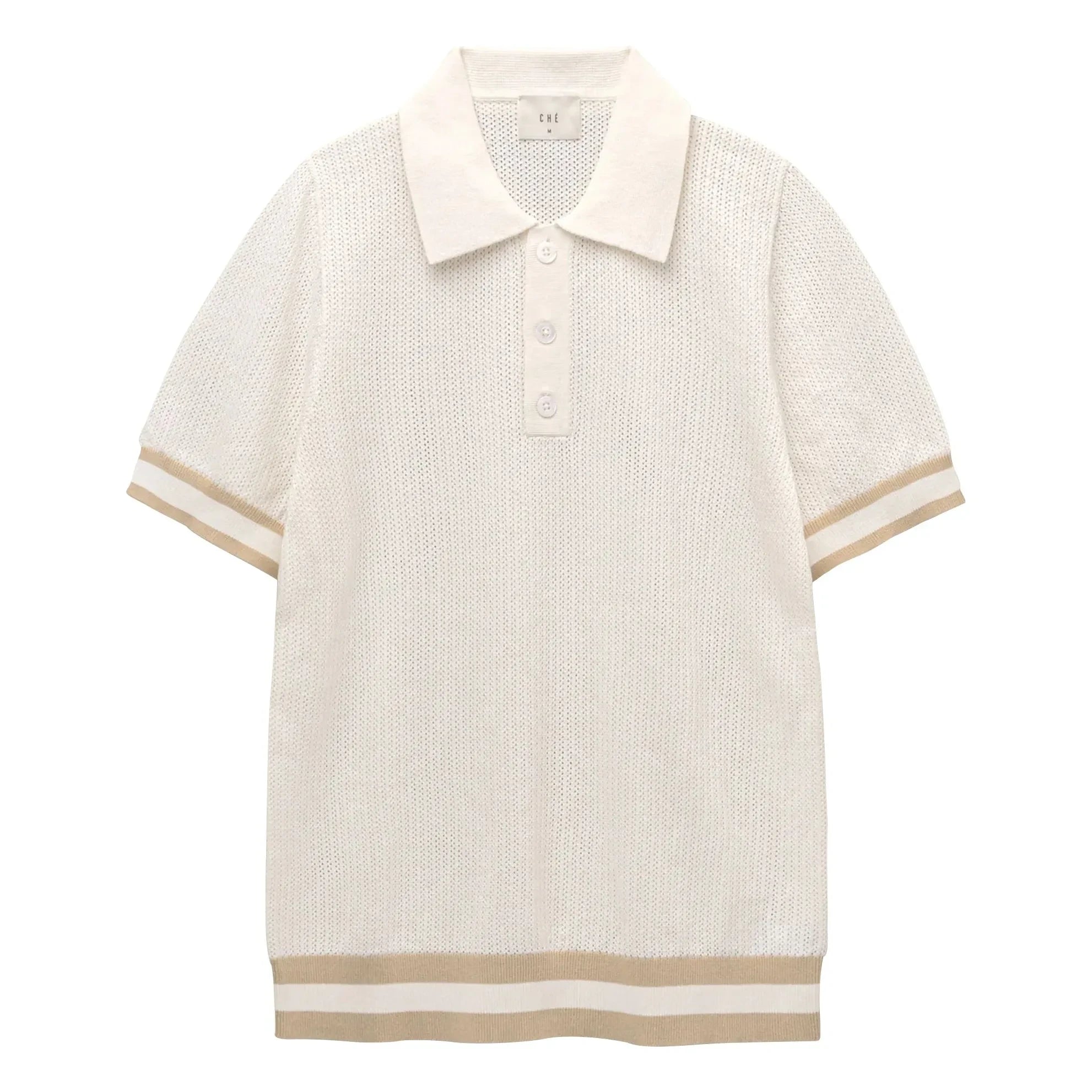 Ché Studios - Polo Quinn de algodón | Blanco