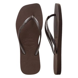 Havaianas - Chanclas Slim Square | Chocolate