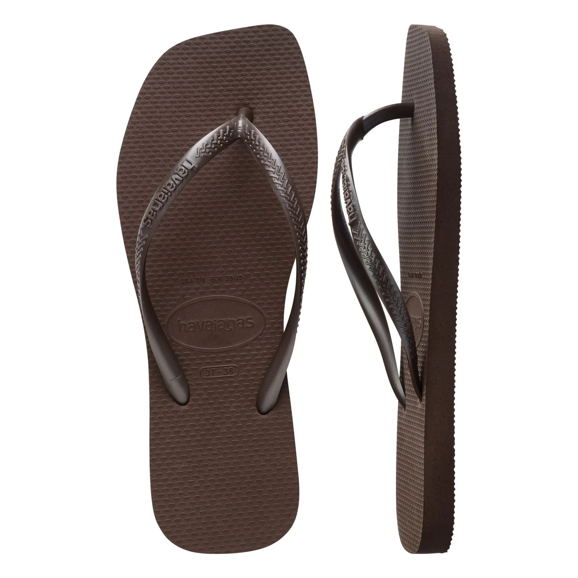 Havaianas - Chanclas Slim Square | Chocolate