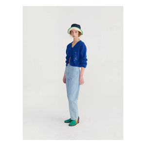 Bobo Choses - Pantalón Pera de Algodón Orgánico | Azul Claro