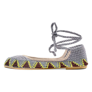 Kashura - Bailarinas Altas Poppy Gris | Gris