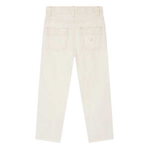 Bonpoint - Pantalones Eloha de algodón orgánico | Blanco