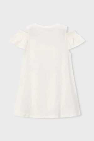 Vestido de algodón para niña Mayoral