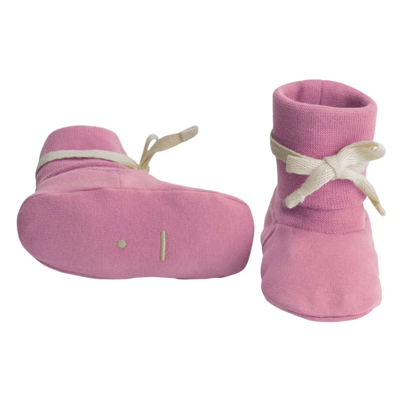 Gray Label - Botines Anudados de Algodón Orgánico | Rosa