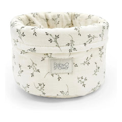 Babyshower - Cesta de almacenamiento Oliver Bloom | Crudo