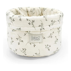 Babyshower - Cesta de almacenamiento Oliver Bloom | Crudo