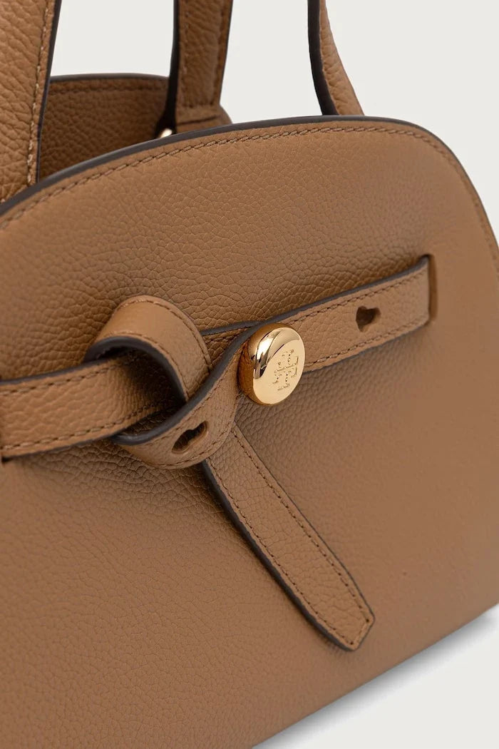 Bolso bandolera de piel Tory Burch Romy Small Bauletto para mujer