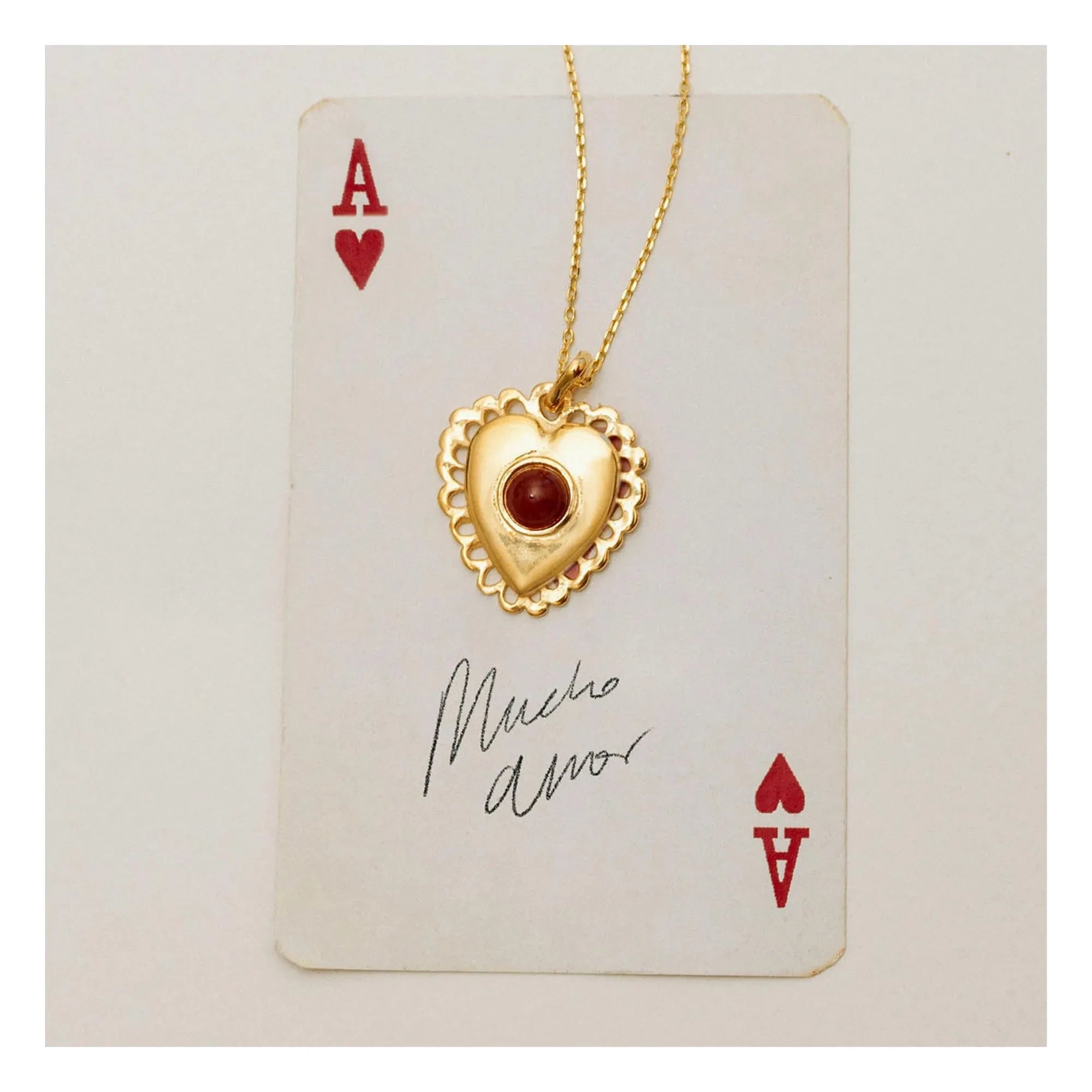 Alhaja - Collar Corazon | Oro