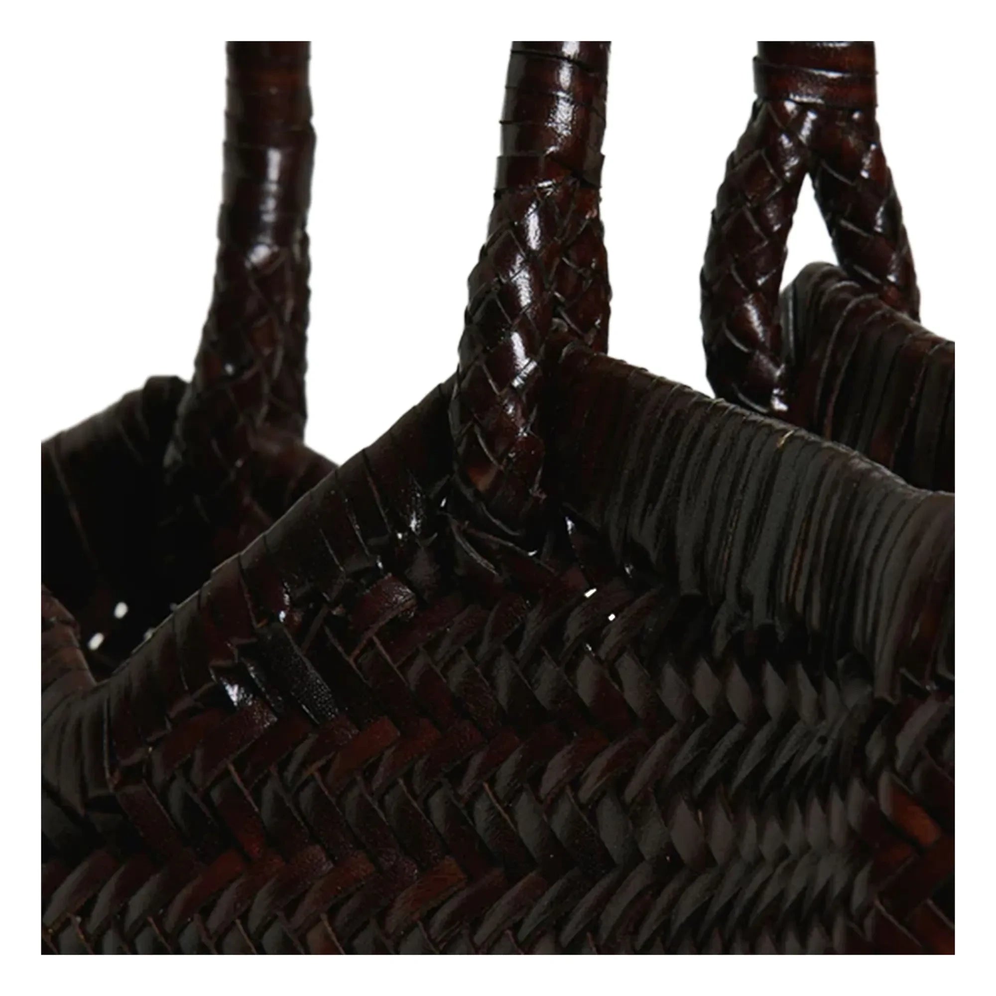 Vipera - Bolso tote Crudelia de piel | Chocolate