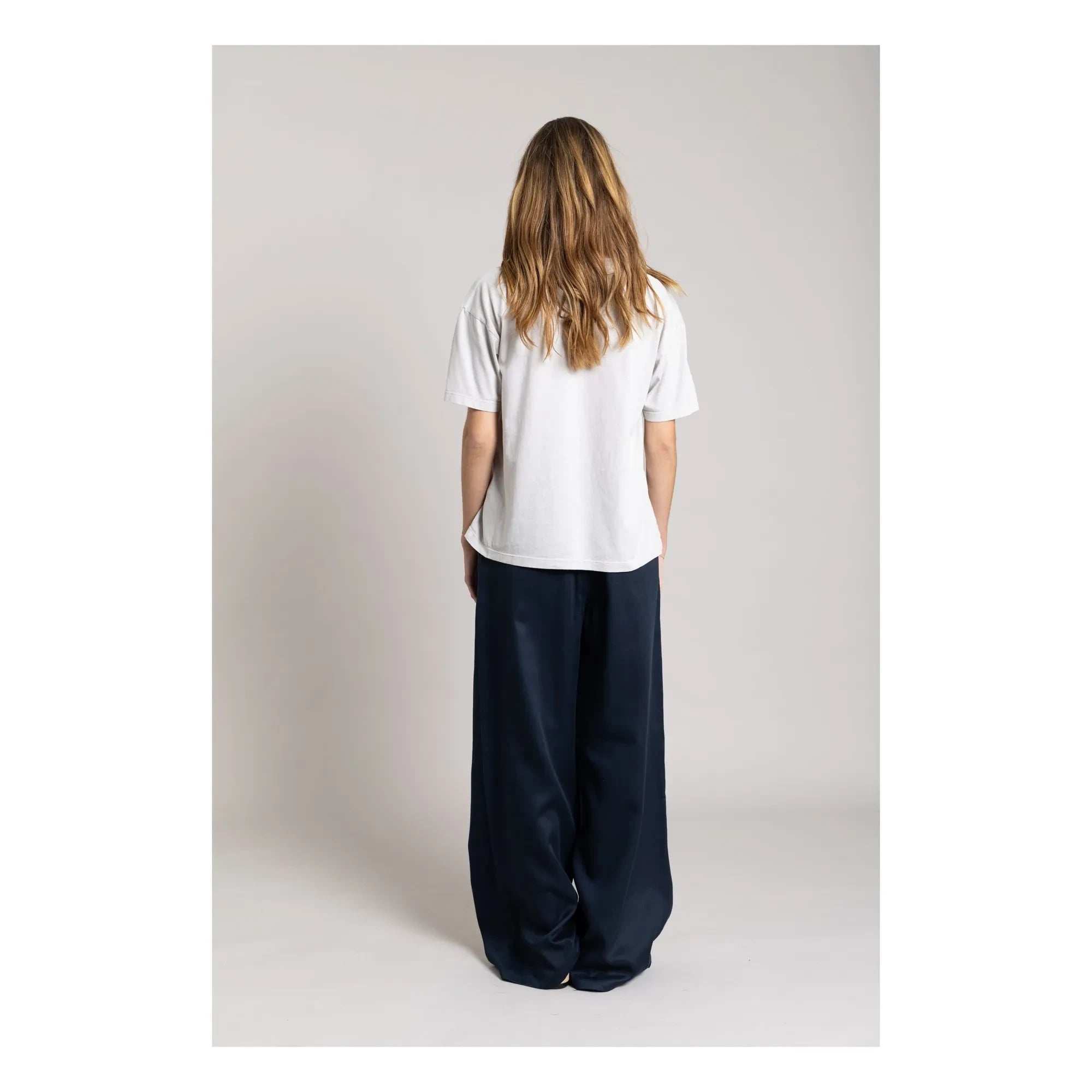 Smallable Woman - Camiseta de algodón orgánico Hana | Gris perla