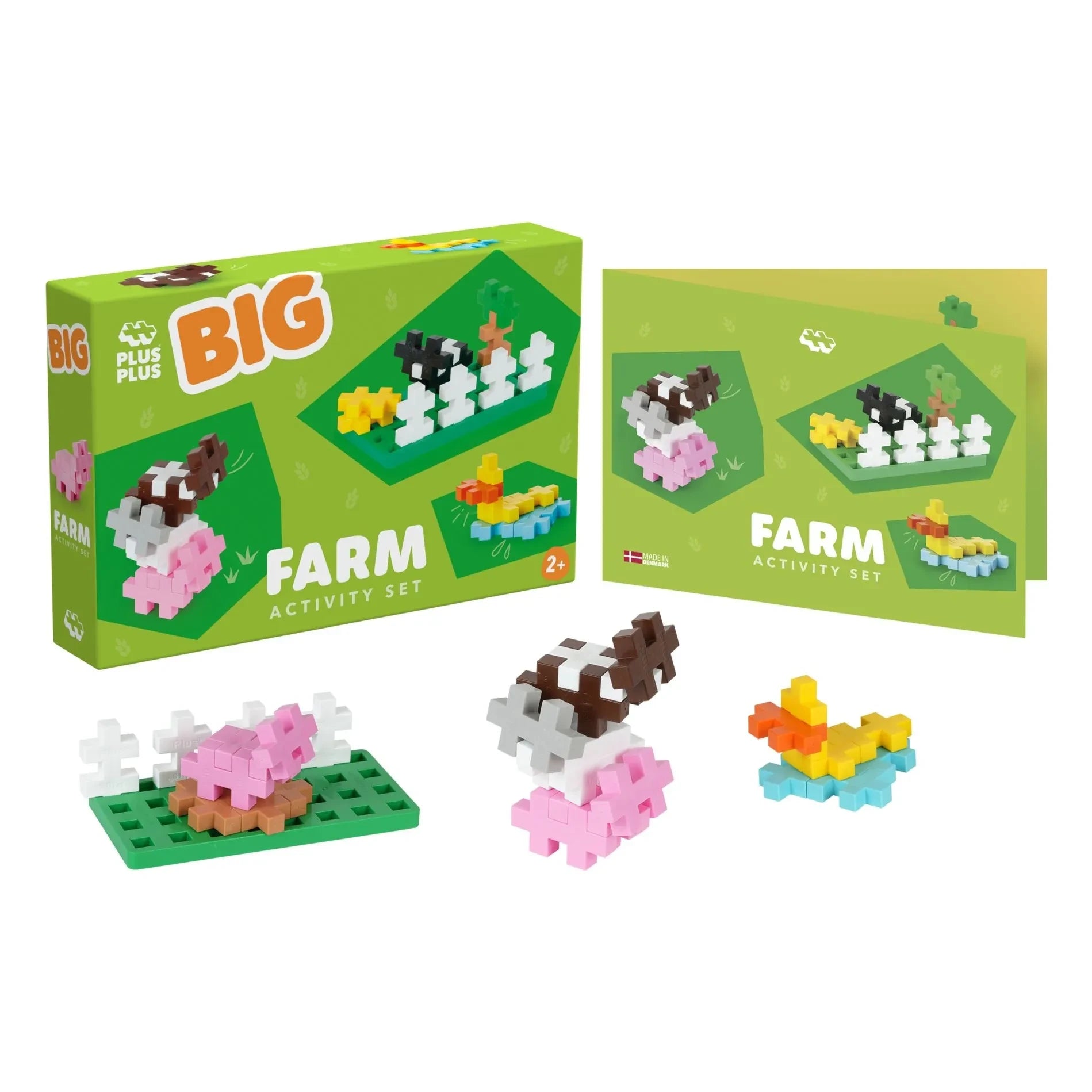 Plus-Plus - Set de actividades de granja - 40 piezas