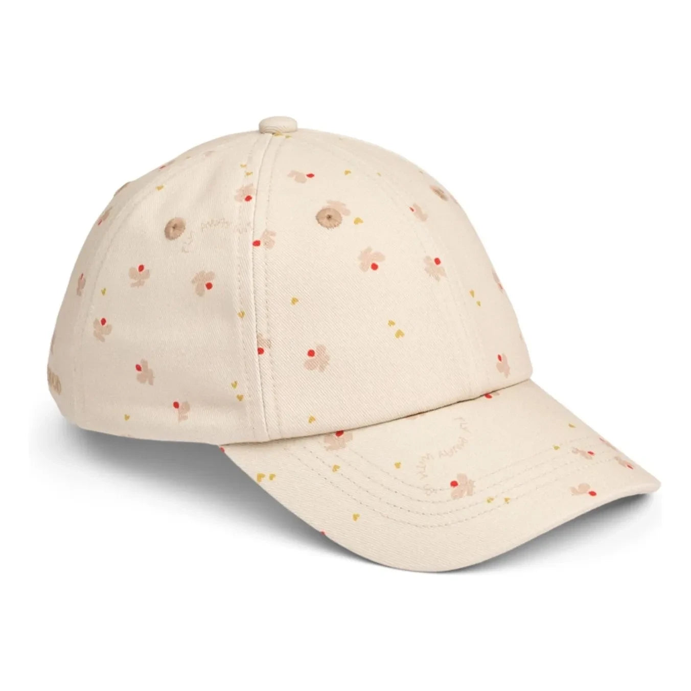 Liewood - Sombrero de algodón orgánico Danny Butterflies | Blanco roto