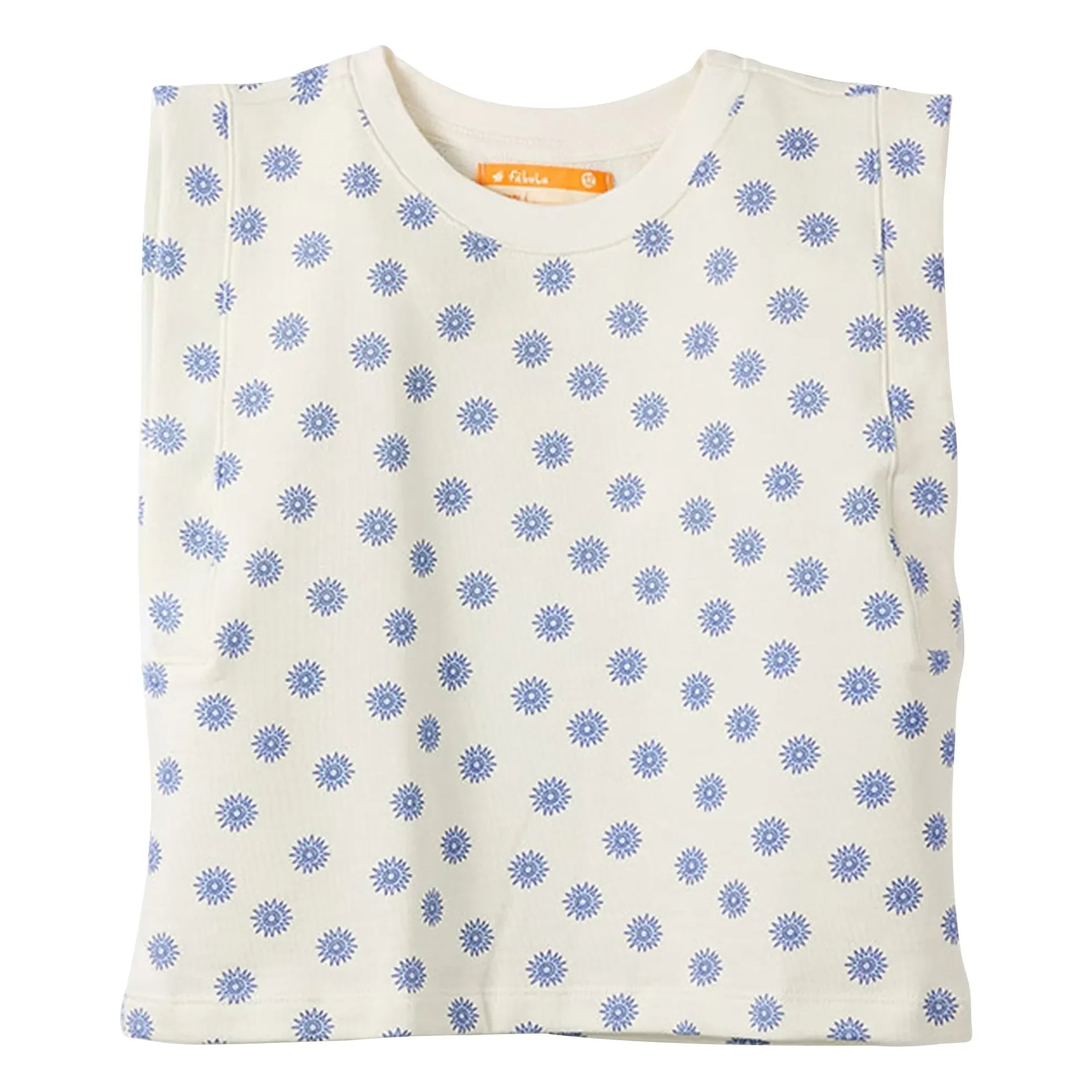 Fabula - Sudadera sin mangas Molton Soleils | Blanco