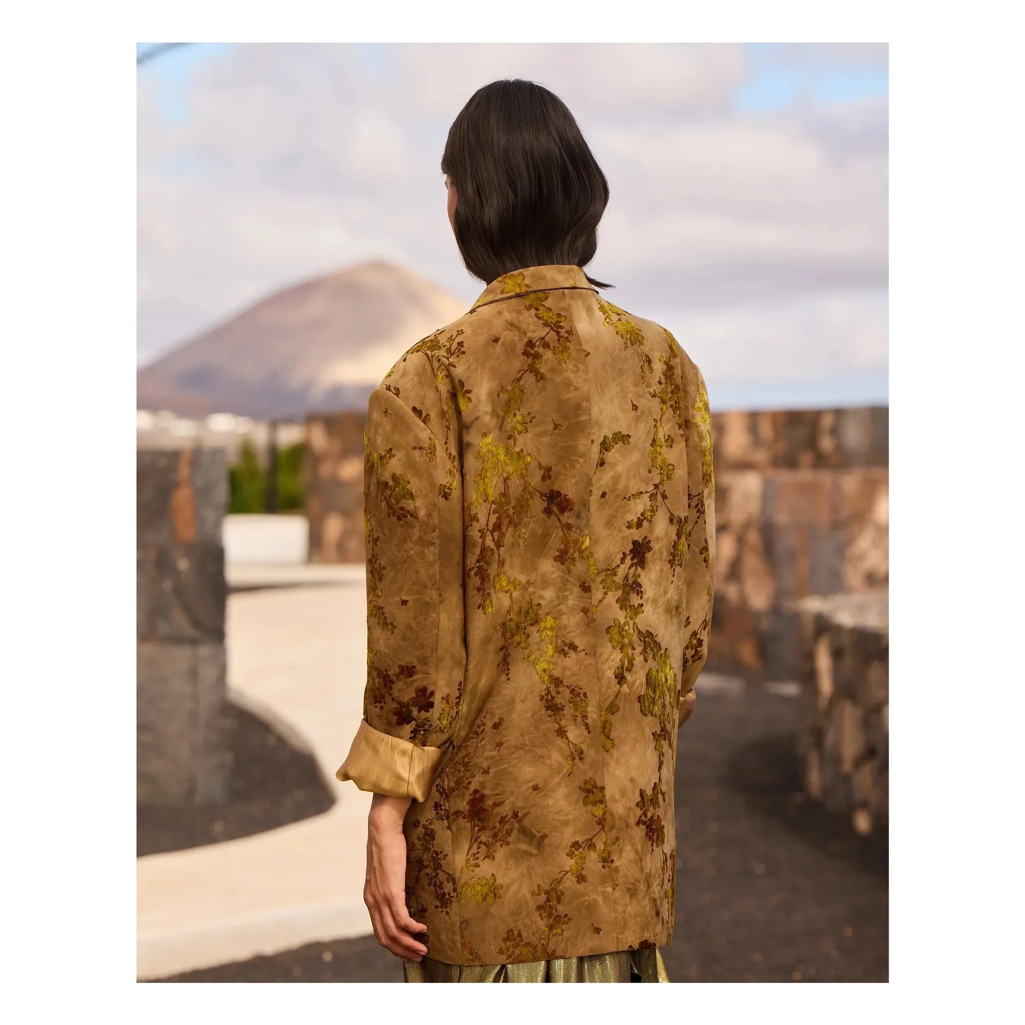 Mes Demoiselles - Chaqueta de lino Sonta | Caqui