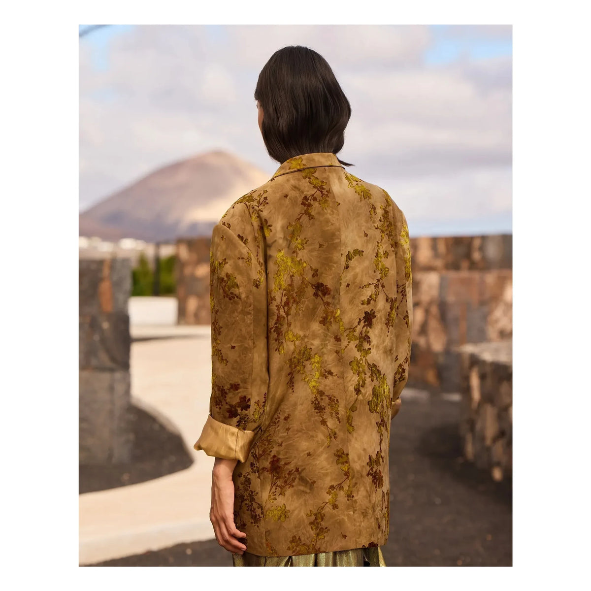 Mes Demoiselles - Chaqueta de lino Sonta | Caqui