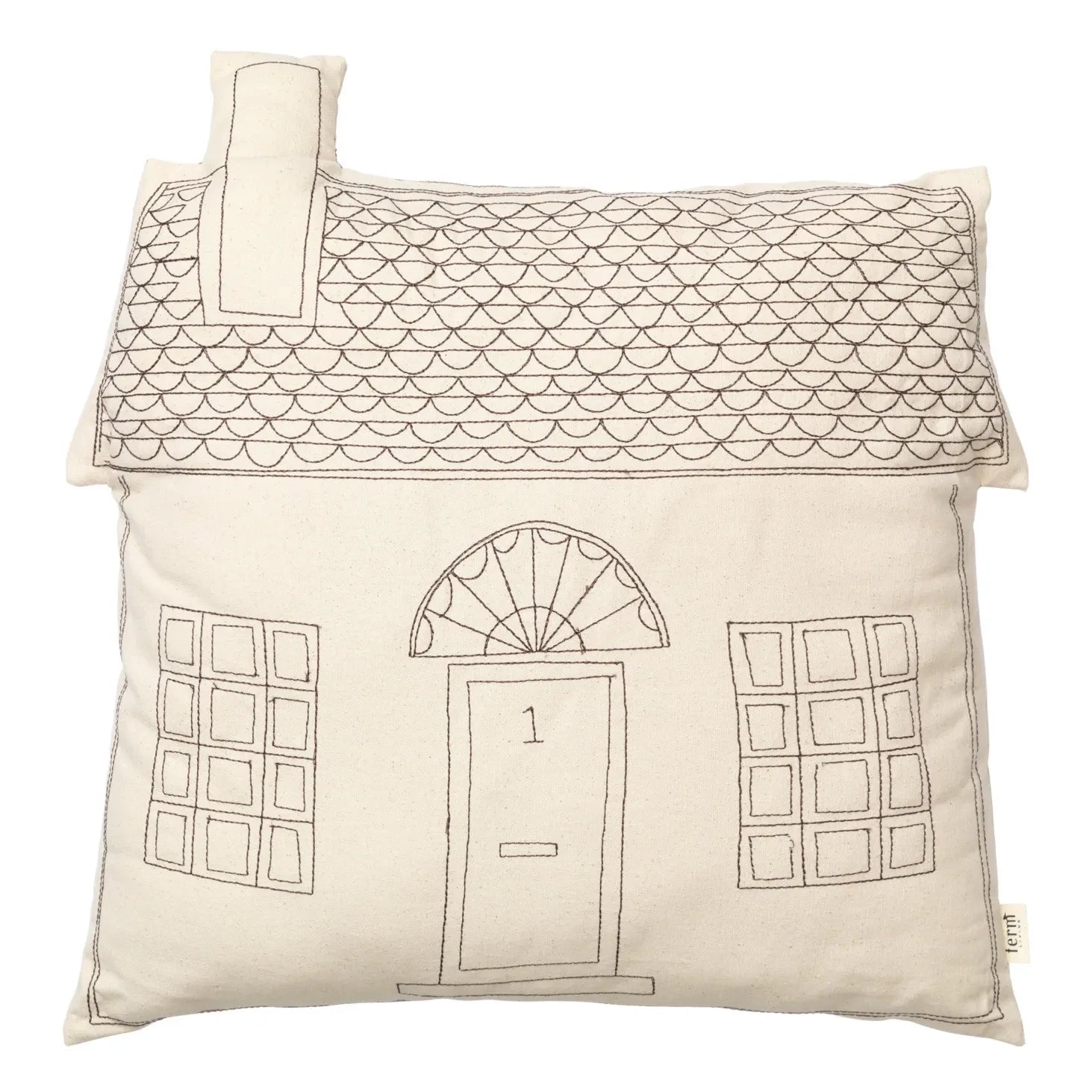 Ferm Living Kids - Cojín Abode Cottage House