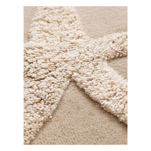 Ferm Living Kids - Alfombra Kove con borlas | Arena