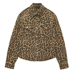 Anine Bing - Camisa Paxton Leopard | Marrón