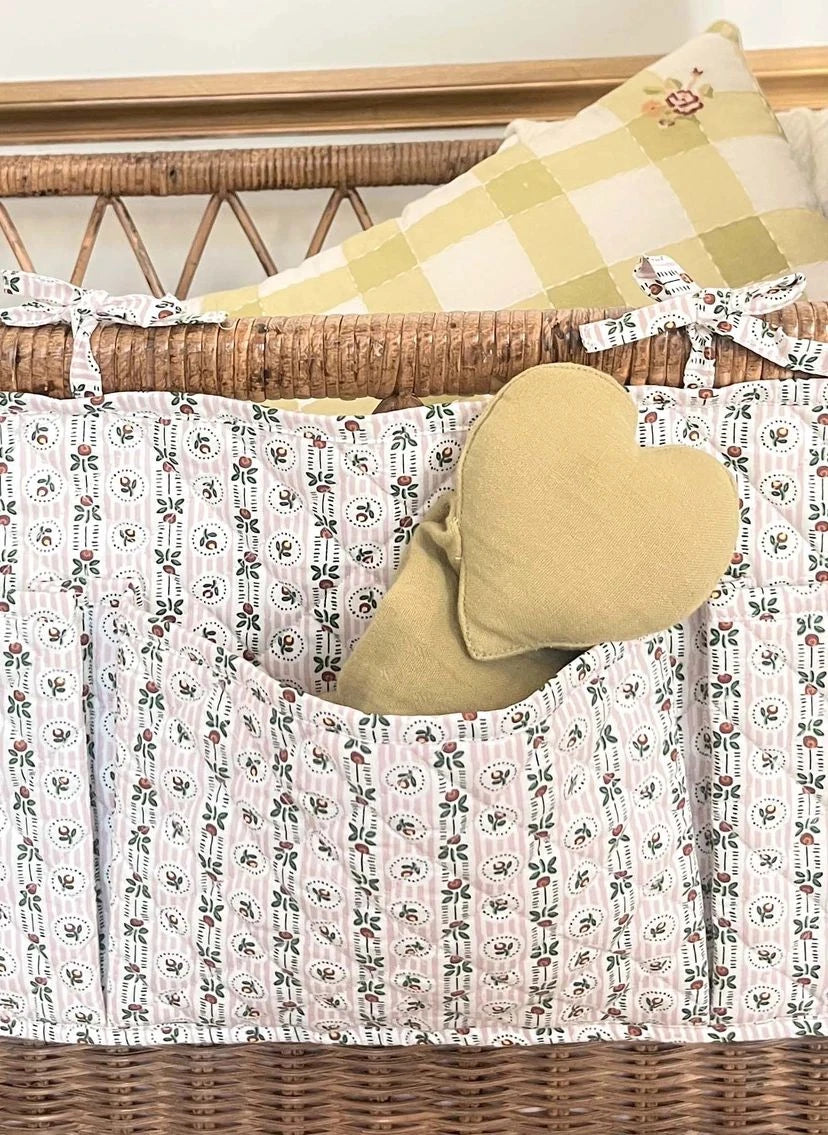 Ediciones Aimable - Unidad de almacenamiento para la cama Roch | Pommette Poplin