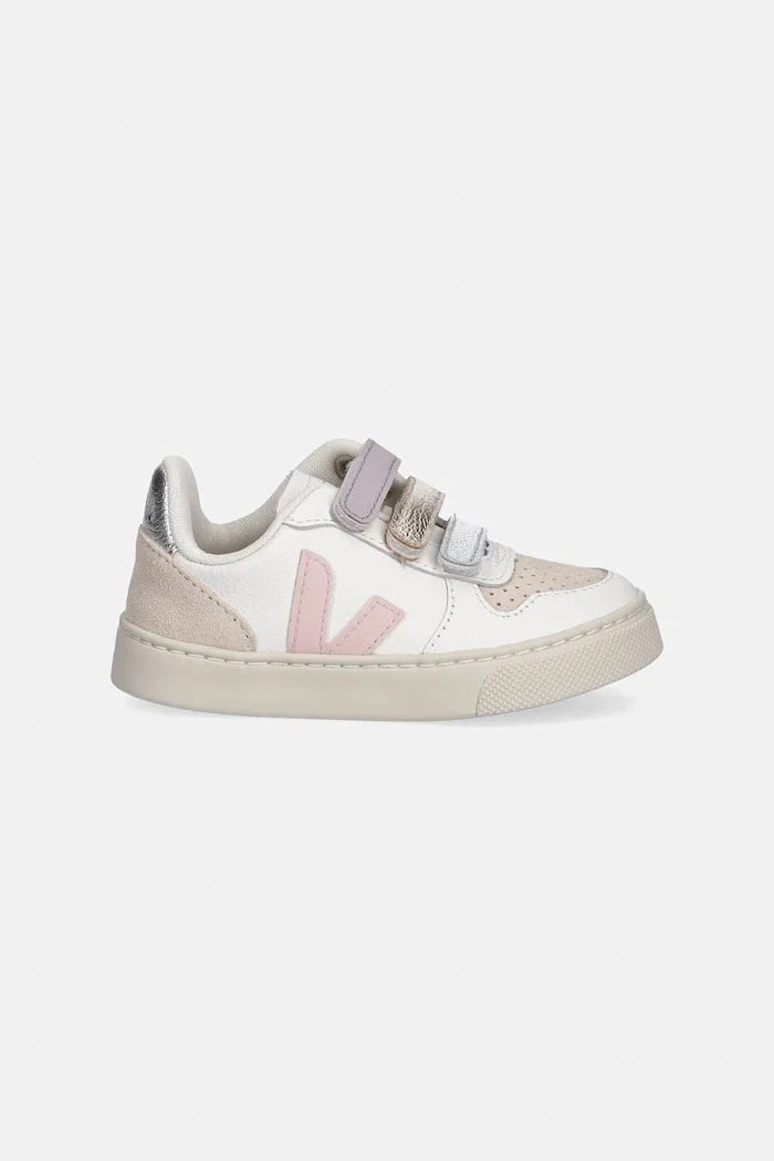 Zapatillas deportivas de cuero Veja Small V-10 para niños