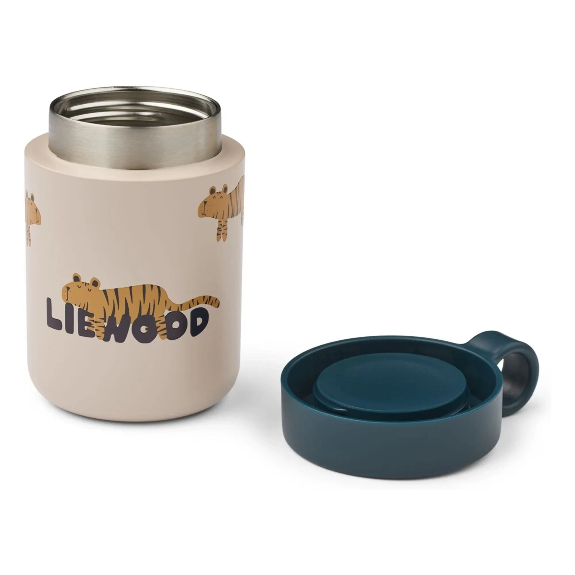 Liewood - Kiani Yalıtımlı Öğle Yemeği Kutusu | Tiger/Sandy