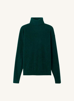 American Vintage - Suéter de cuello alto Raxow | Verde oscuro
