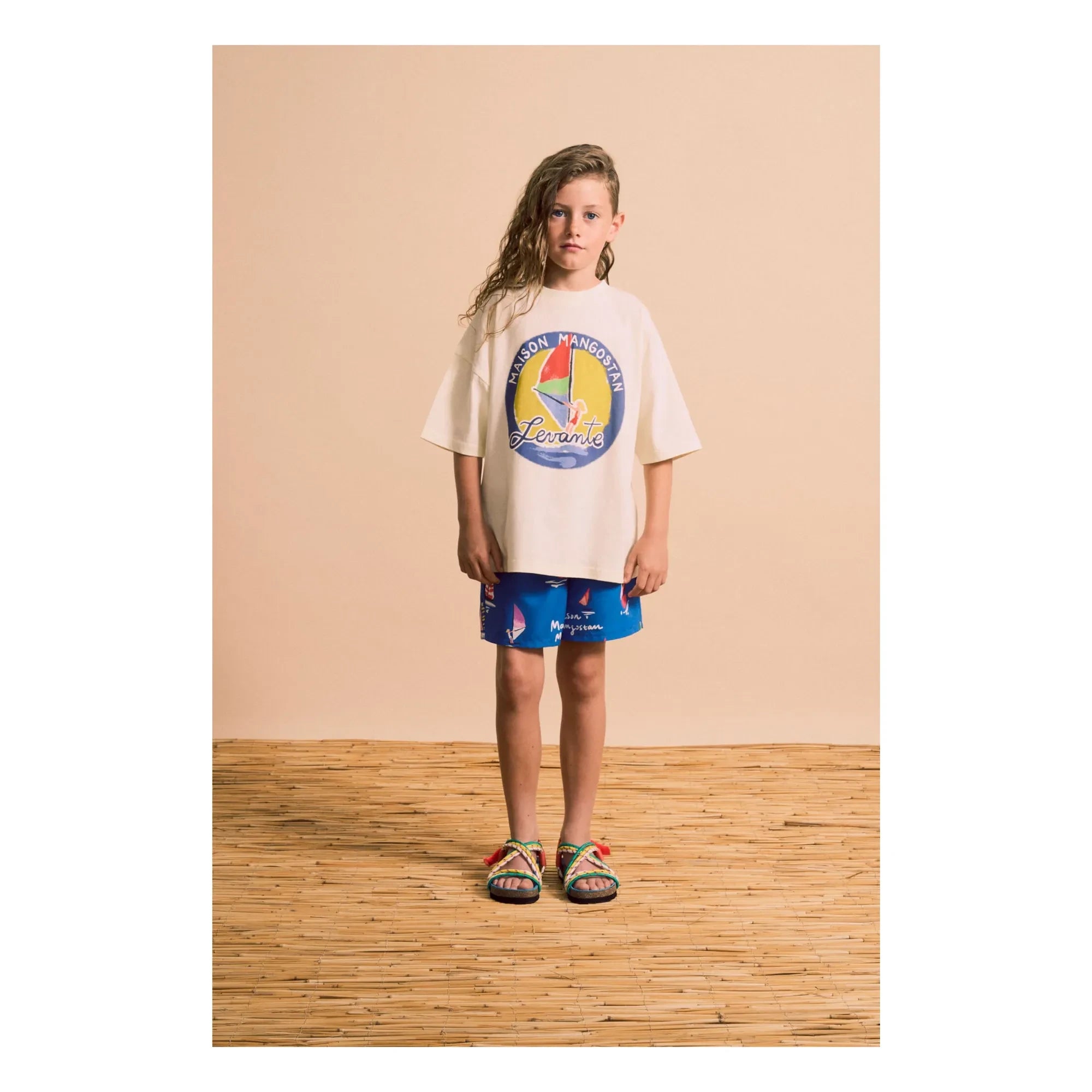 Maison Mangostan - Camiseta Levante | Amarillo pálido