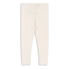 Konges Sløjd - Pantalones Minnie Pointelle de algodón orgánico | Crudo