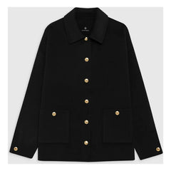 Anine Bing - Chaqueta de lana Luca | Negro
