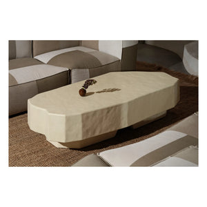 Ferm Living - Mesa de centro Staffa | Crema