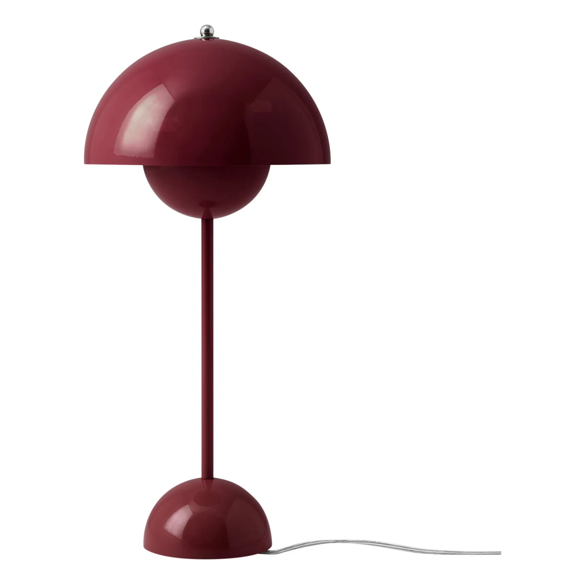 & Tradition - Lámpara de mesa Flowerpot VP3 - Verner Panton, 1969 | Ciruela