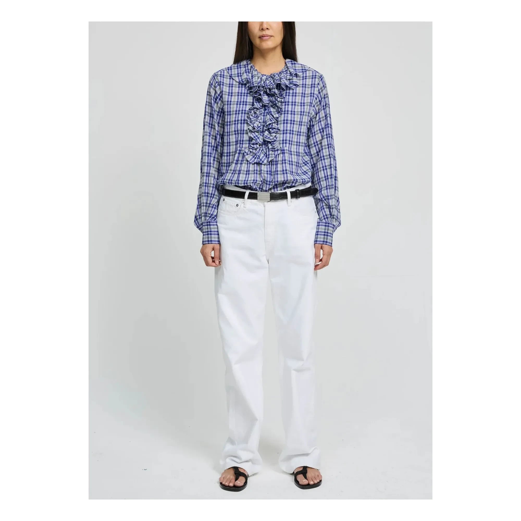 Laurence Bras - Blusa Annie Coton | Azul