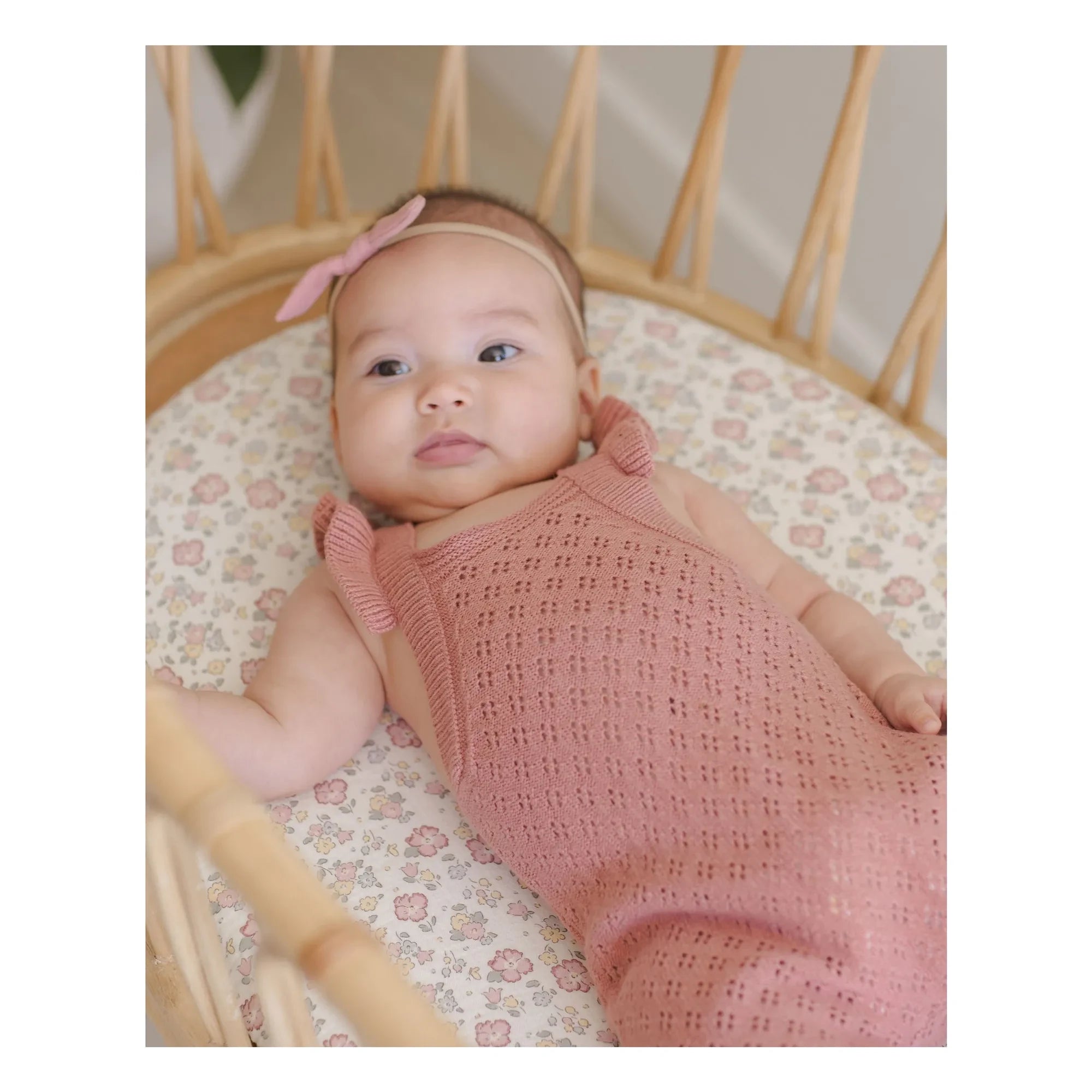 Quincy Mae - Mono de punto | Rosa empolvado
